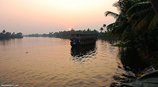 An enchanted houseboat. Kerala, India 